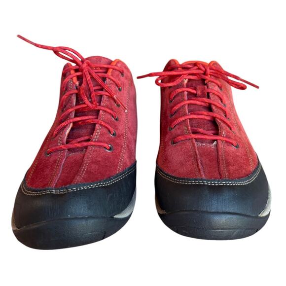 L.L. Bean Red Suede Lifestyle Sneakers for Walking, Light Hiking - size 10 - Picture 6 of 15